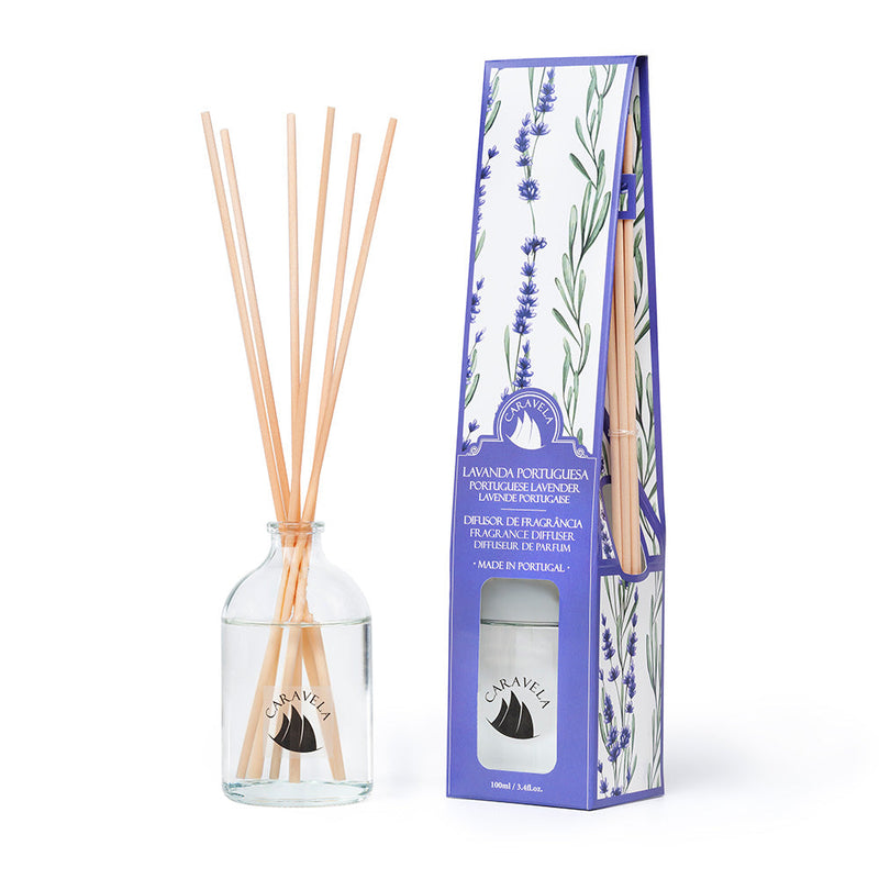 Difusor de Fragrância de Lavanda Portuguesa - Caravela Essências de Portugal