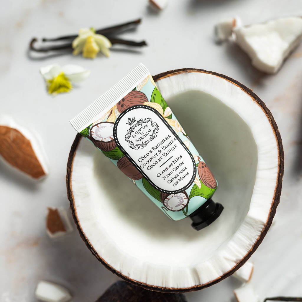 Gel de Duche - Coco E Baunilha Essências de Portugal