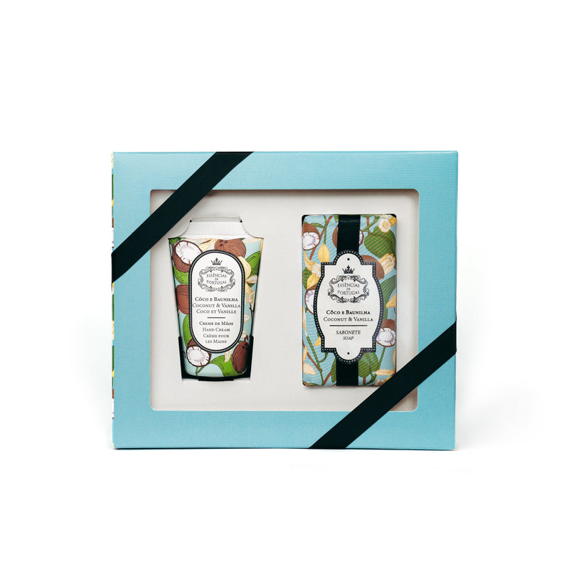 Conjunto Natura - Coco e Baunilha Essências de Portugal