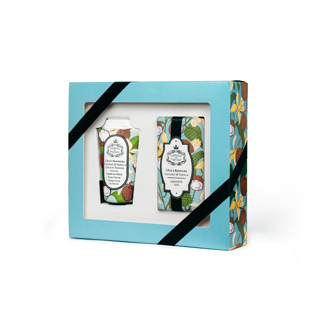 Conjunto Natura - Coco e Baunilha Essências de Portugal
