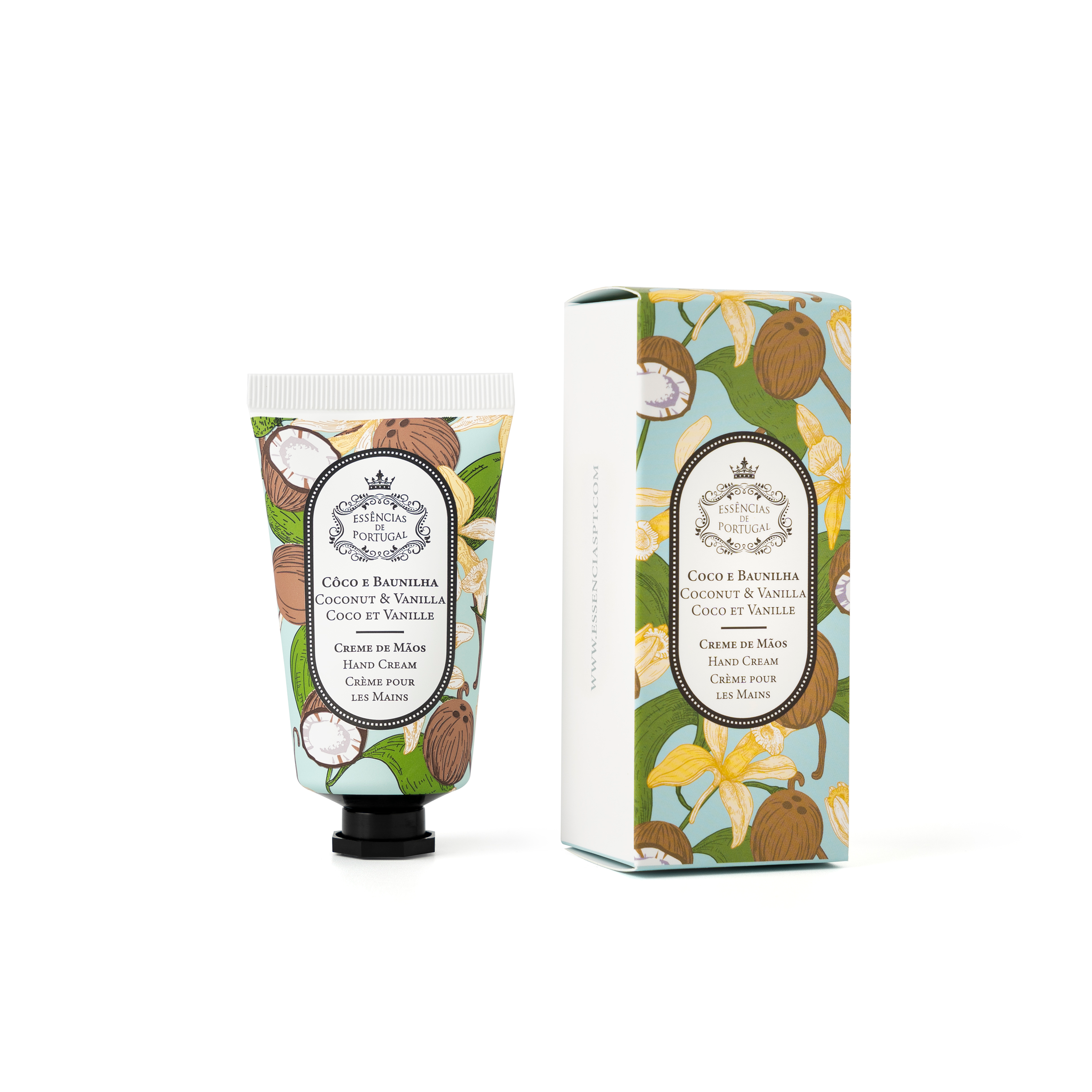 Gel de Duche - Coco E Baunilha Essências de Portugal