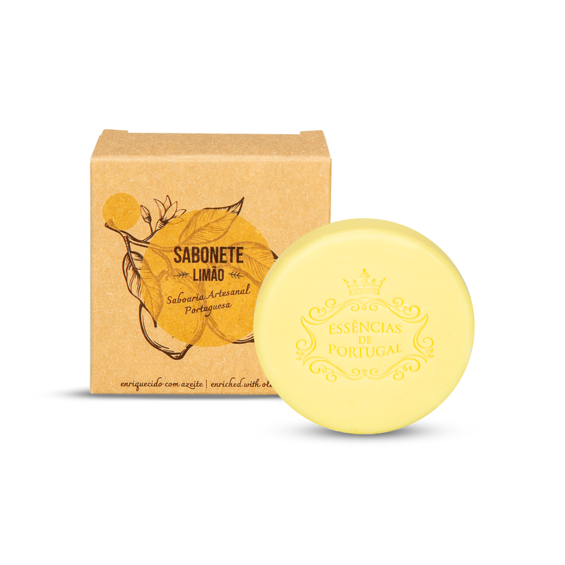 Coleção Sentidos - Sabonetes - Limão Essências de Portugal