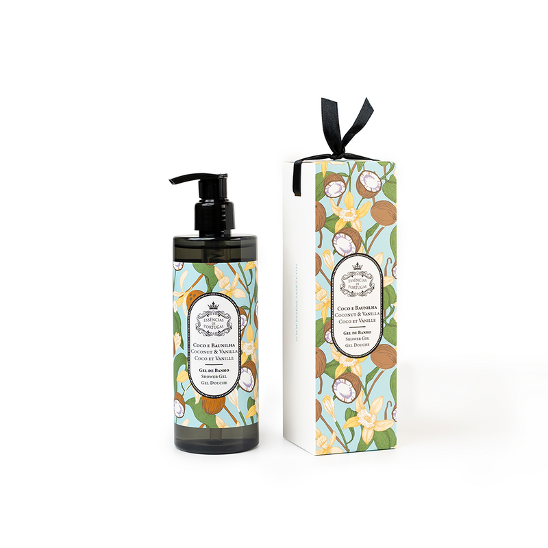 Gel de Duche - Coco E Baunilha Essências de Portugal