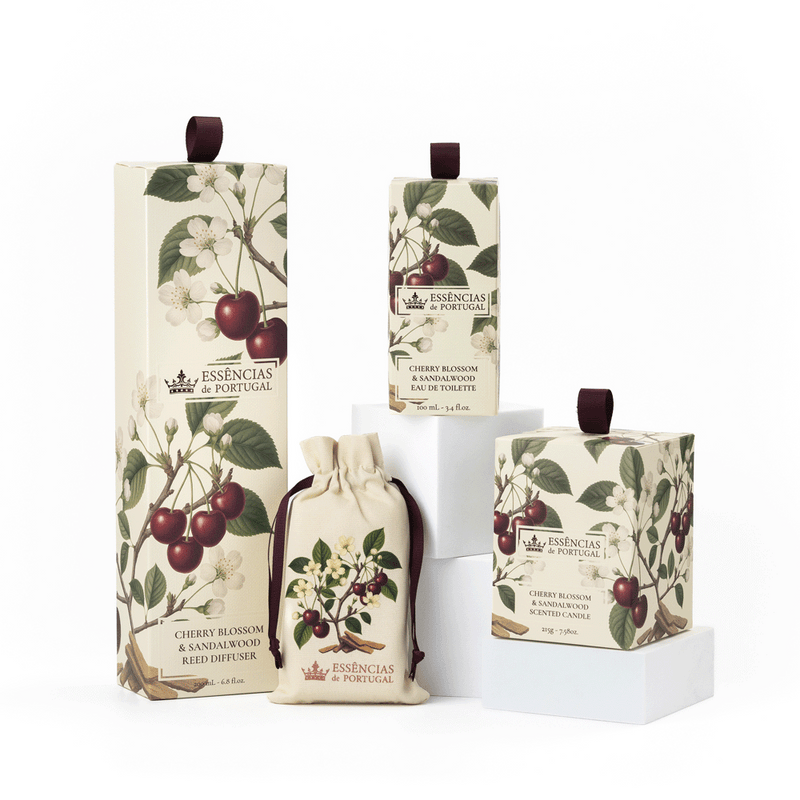Eau de Toilette Canto IX - Flor de Cerejeira e Sândalo Essências de Portugal