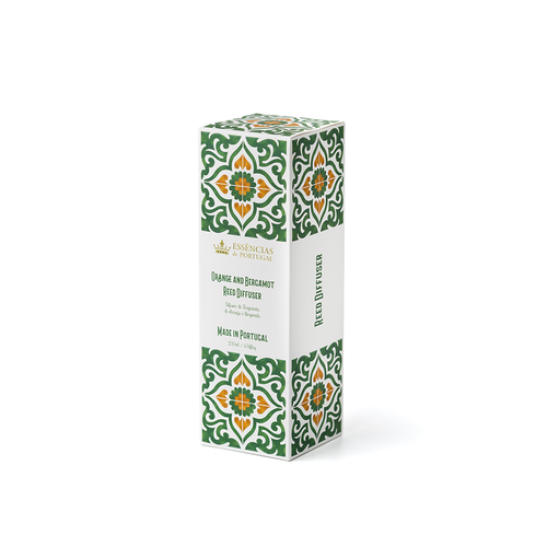Difusor Azulejos de Portugal - Laranja & Bergamota Essências de Portugal