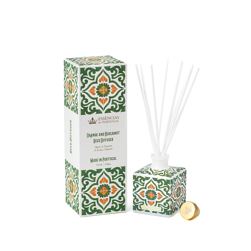 Difusor Azulejos de Portugal - Laranja & Bergamota Essências de Portugal
