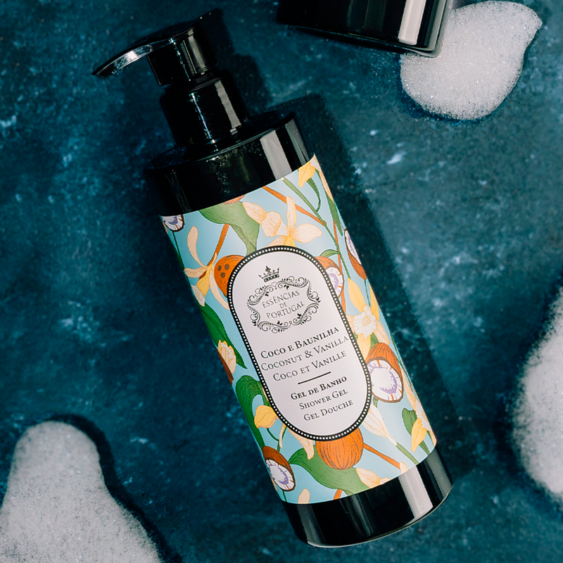 Gel de Duche - Coco E Baunilha Essências de Portugal