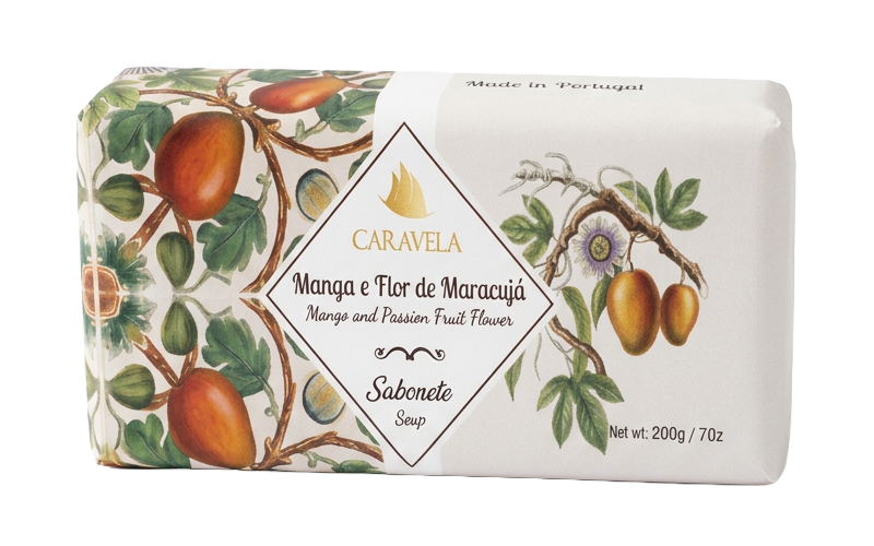 Sabonete de Manga e Flor de Maracujá - Caravela Essências de Portugal