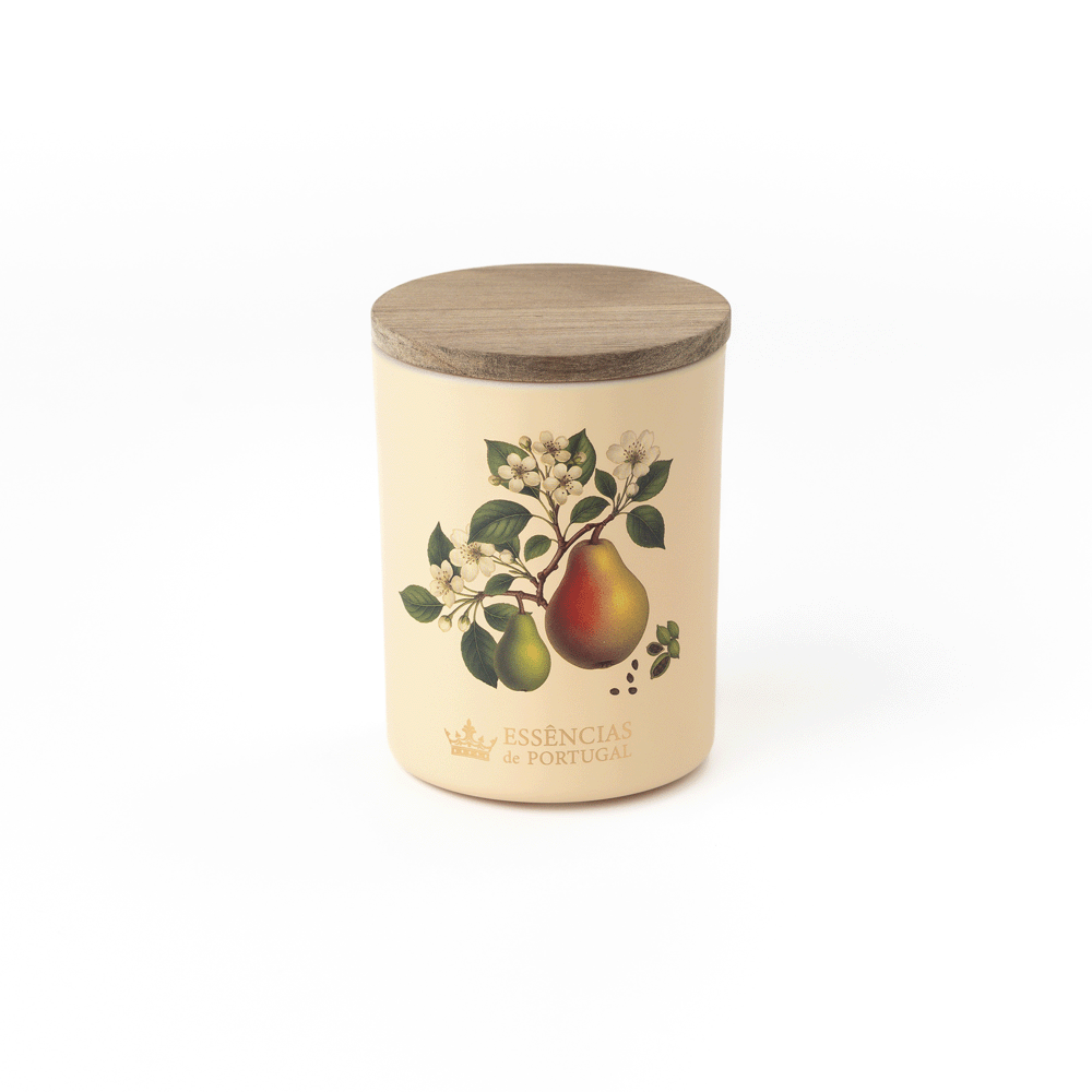 Vela Canto IX - Flor de Pereira e Cardamomo Essências de Portugal